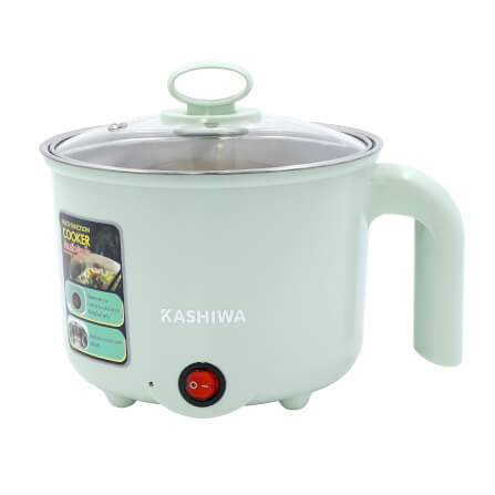 หม้ออเนกประสงค์ KASHIWA รุ่น KW-129 ขนาด 1.5 ลิตร สีเขียว_0